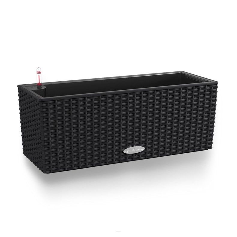  Lechuza Balconera Cottage 50 planter | 80 graphite black