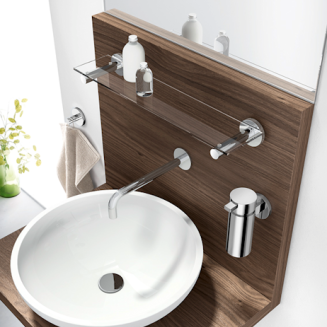 Zack Scala bathroom shelf glossy 50 cm - 2