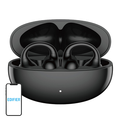 Słuchawki bezprzewodowe typu open ear Edifier LolliClip  (czarne)