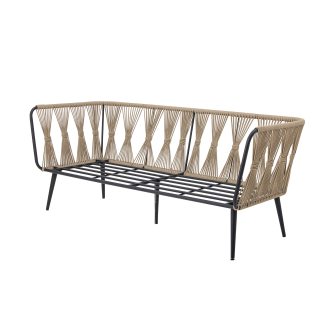  Bloomingville Pavone Brown outdoor sofa - 6