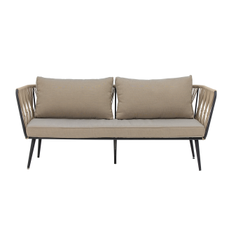  Bloomingville Pavone Brown outdoor sofa - 9