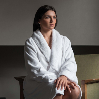  Graccioza Egoist Silver bathrobe - 3