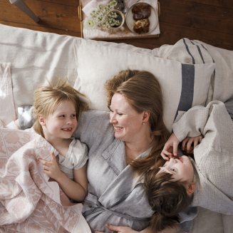  Onesize Lapuan Kankurit Kaste gray bathrobe - 4