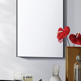 Zack Morma wall mirror 50x40 cm black - 2