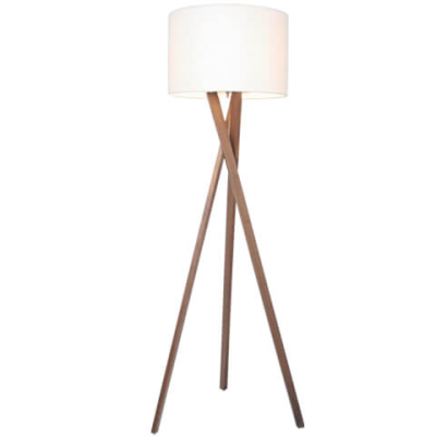  By Rydens Vega Walnut floor lamp 160 cm | BUY CHEAPER WITH A DISCOUNT CODE