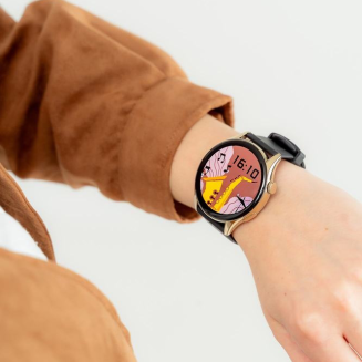 Smartwatch Gravity Złoty Pasek + Bransoleta GT11-1 - 2