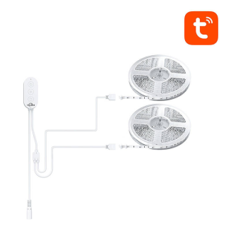 Inteligentna taśma WiFi RGB LED NiteBird SL3 (2x5m), Tuya - 4