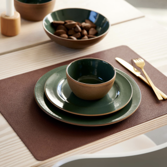  Bitz Gray/Light pink placemats 4 pcs. - 3