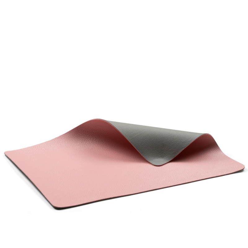  Bitz Gray/Light pink placemats 4 pcs.