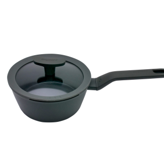 BergHOFF | Rondel z pokrywką z powłoką non-stick czarny 18 cm - 5