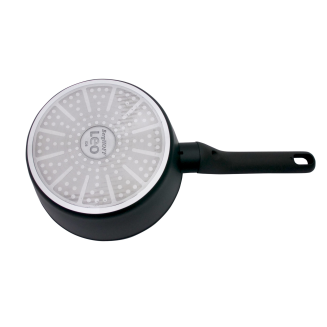 BergHOFF | Rondel z pokrywką z powłoką non-stick czarny 18 cm - 6