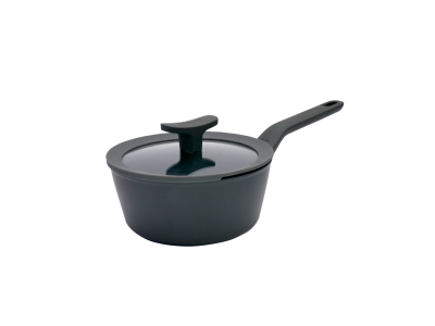 BergHOFF | Rondel z pokrywką z powłoką non-stick czarny 18 cm
