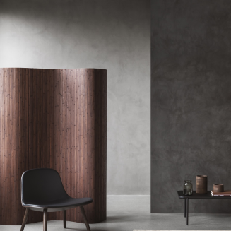 Eva Solo Yuuga Lounge armchair smoked oak & black leather - 5