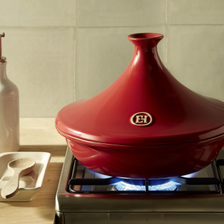  Tagine dish Emile Henry 2l red - 5