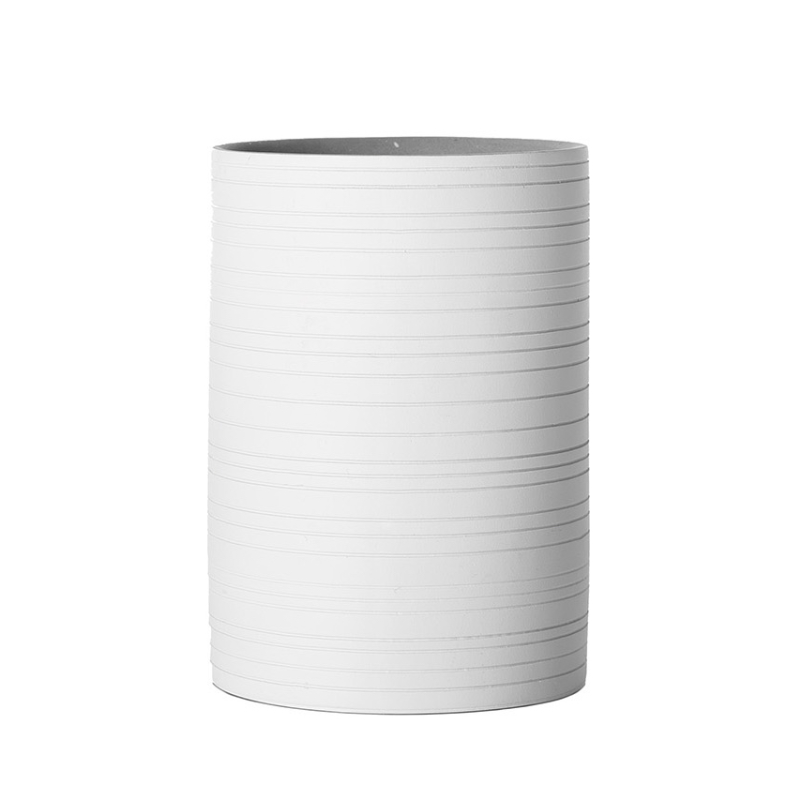 Kubek łazienkowy Sorema Ribbon White