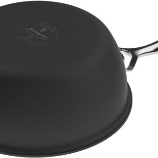 Rondel stożkowy Demeyere Black 5 z pokrywą 20 cm - 7
