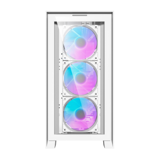 Obudowa komputerowa Darkflash DRX90 Glass (biała) - 4