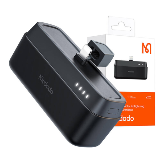 Power Bank Mcdodo MC-6281 20W, 5000mAh ze złączem Lightning (czarny) - 4
