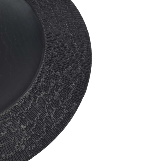 Taca drewniana Aquanova Bryn Black ø 35x5 cm - 2