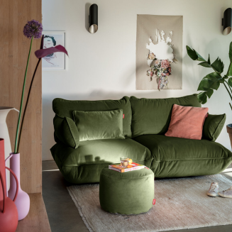 Poduszka Fatboy King Pillow Velvet Deep Green - 6