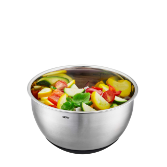  Set of 2 Gefu Muovo steel kitchen bowls with lids - 4