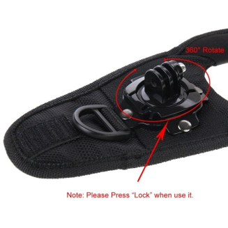 Opaska na nadgarstek Puluz z mocowaniem kamery sportowej (m.in. Ace Pro 2, Osmo Action 5 Pro) - 4