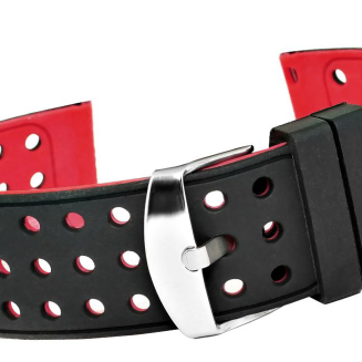 Pasek silikonowy CZERWONY U12-20-3 - 2