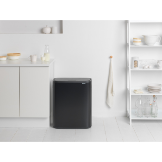  Brabantia Bo Touch Bin 2x30l, matte black - 13