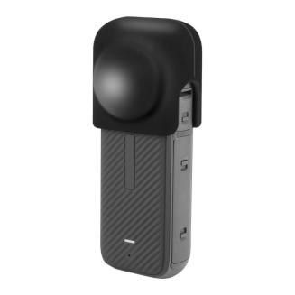 Silikonowa osłona obiektywu PULUZ do Insta360 X4 / X5 (czarna) - 4