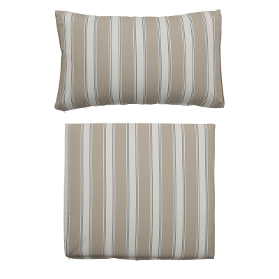  Bloomingville Mundo Beige Chair Cushion Cover Set