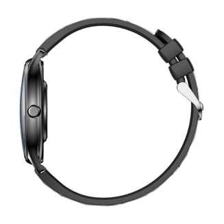 Smart Watch COLMI L28 (czarny silikon + czarny skórzany pasek) - 3
