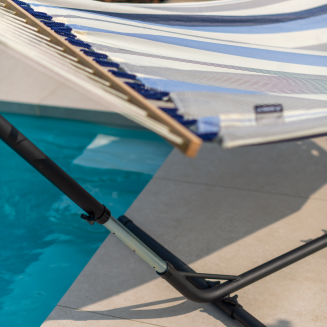  La Siesta Esterel Anthracite adjustable hammock stand - 4