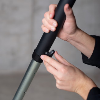  La Siesta Esterel Anthracite adjustable hammock stand - 6