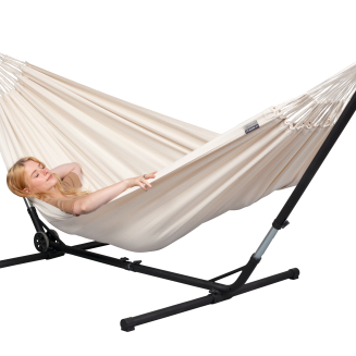  La Siesta Esterel Anthracite adjustable hammock stand - 7