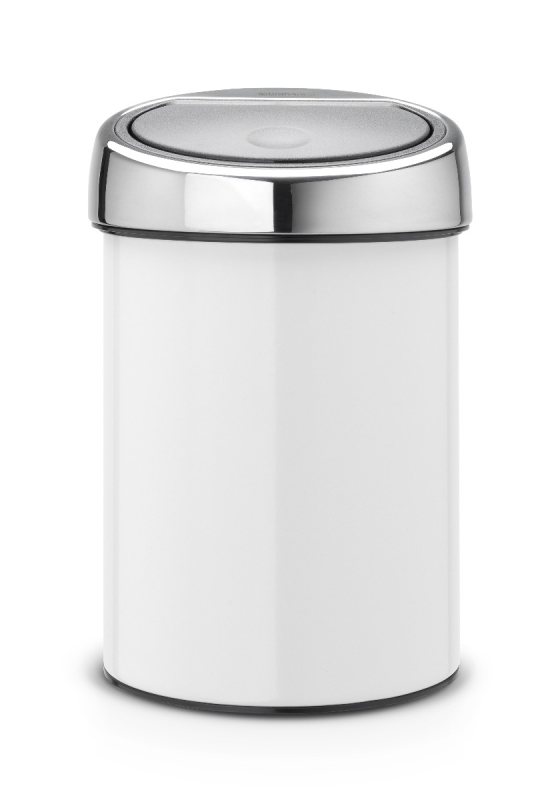  Brabantia Touch Bin 3l white