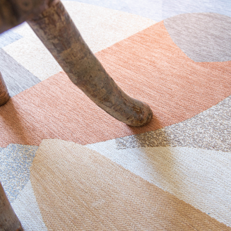  Louis de Poortere Gallery Collection Shapes Secret round carpet 240 cm - 3