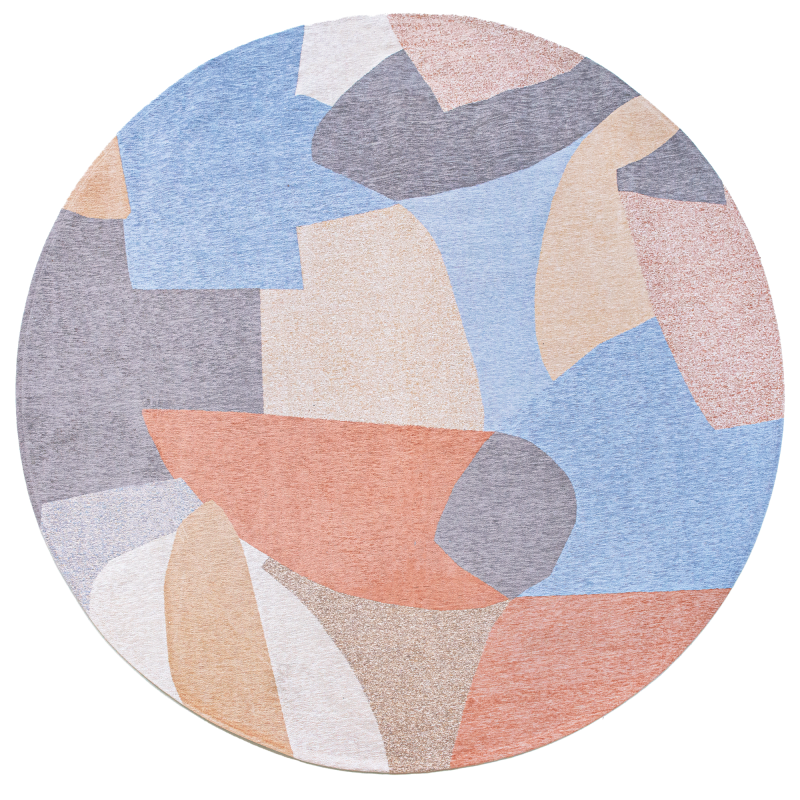  Louis de Poortere Gallery Collection Shapes Secret round carpet 240 cm