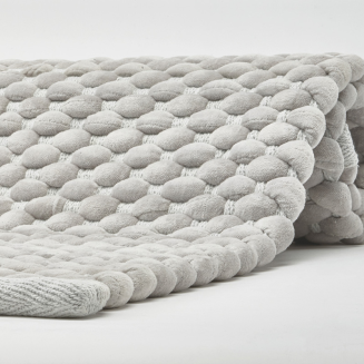  Aquanova Maks Silver Gray bathroom rug 70x120 cm - 3