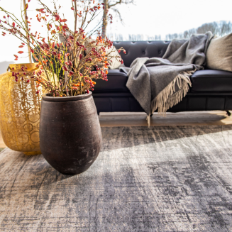  Louis de Poortere Mad Men Griff jersey stone rug - 11