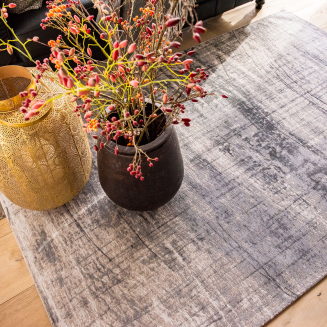  Louis de Poortere Mad Men Griff jersey stone rug - 7