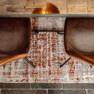  Louis de Poortere Mad Men Griff copperfield round rug - 8