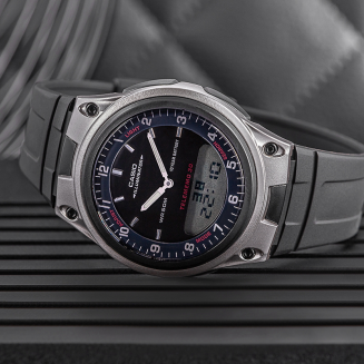 Zegarek Męski CASIO DUAL AW-80-1AVDF + BOX - 6