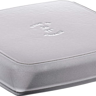  Staub square cast iron grill pan with two handles - 33 cm, graphite - 3