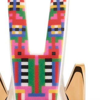  Alessi Holyhedrics Donkey porcelain figurine - 3