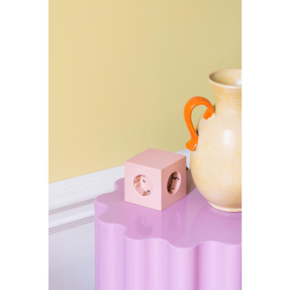 Listwa zasilająca Avolt Square 1 z podwójnym USB-C 30 W i podstawą magnetyczną 3 m różowy - 4