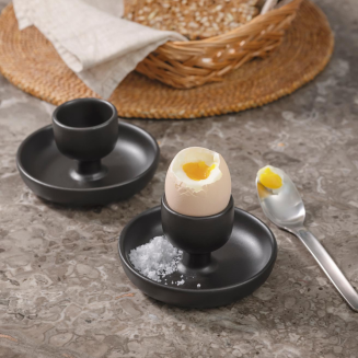 Kieliszek na jajko Eva Solo Nordic Kitchen Black 2 szt. - 6