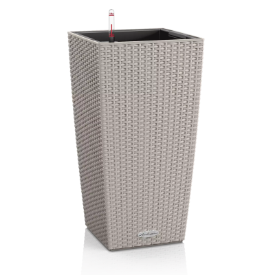  Lechuza Cubico Cottage 30 planter | 40 sand brown