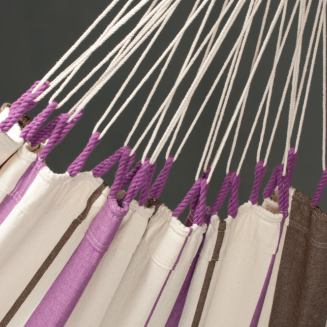  La Siesta Caribena purple single hammock - 4