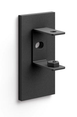 Glue adapter for the Zack Linea series, black, 2 pieces