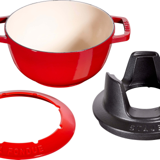  Staub fondue set - 20 cm, red - 8